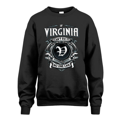 VIRGINIA 13K1-510 Personalized  "Can’t Fix It No One Can"