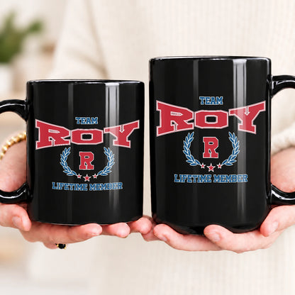 Team Your Name Lifetime Member Sporty Mug ROY 13K1 MG09