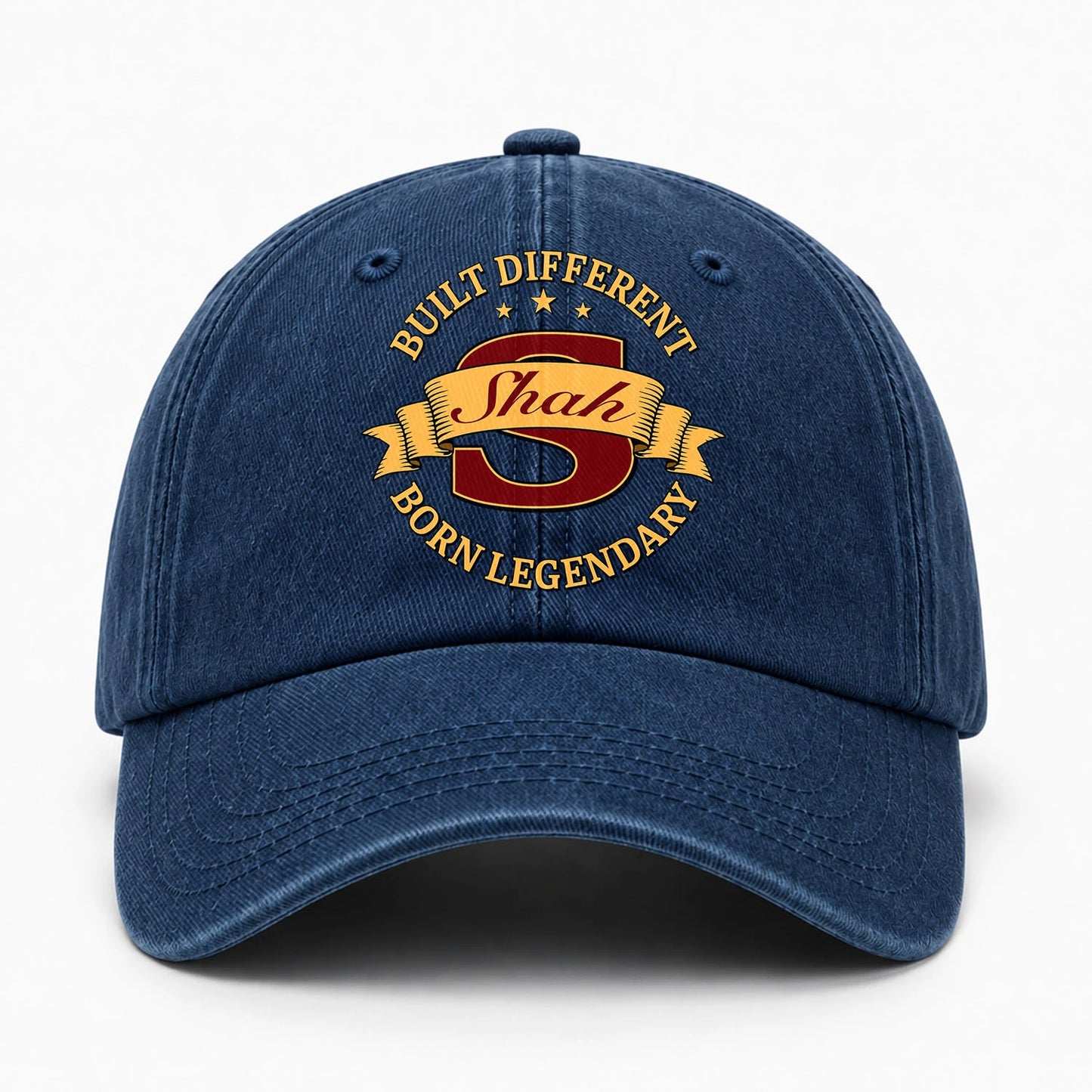 Built Different Born Legendary Royal Washed Cap SHAH 13K1 C71PF