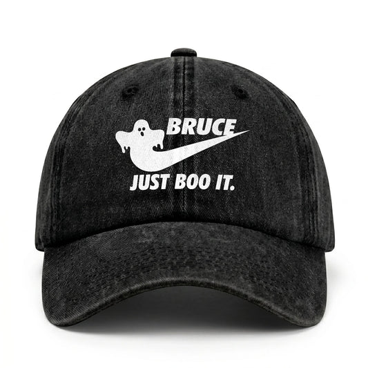 Just Boo It Halloween Washed Cap BRUCE 13K1 C83PF