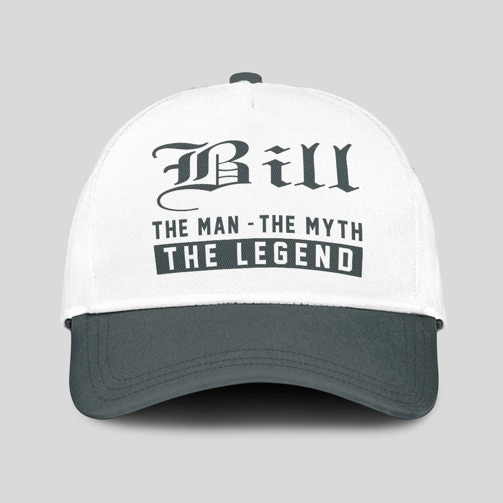 The Man The Myth The Legend Luxury Cap BILL 13K1 C39PF