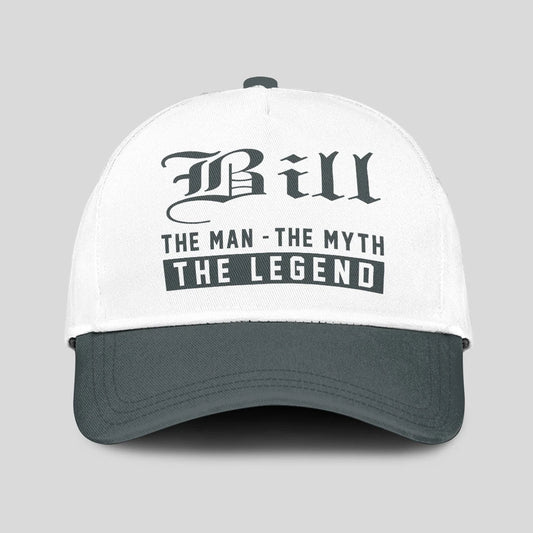 The Man The Myth The Legend Luxury Cap BILL 13K1 C39PF