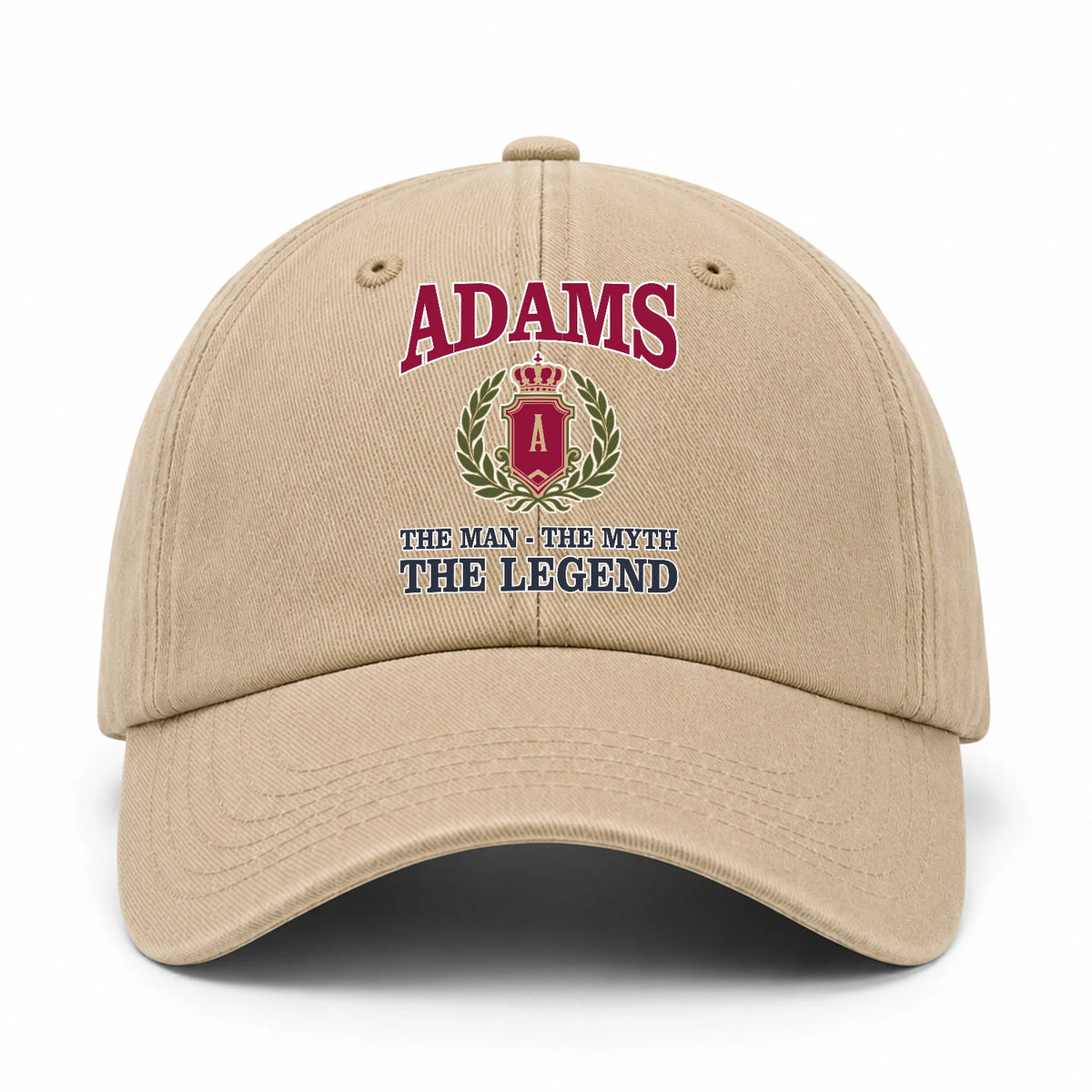 The Man The Myth The Legend Royal Khaki Cap ADAMS 13K1 C116PF