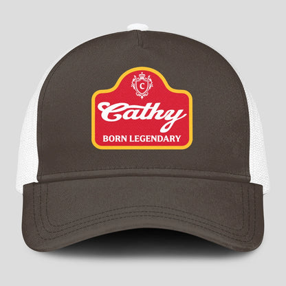 Born Legendary Charcoal Mesh Cap CATHY 13K1 C196PF