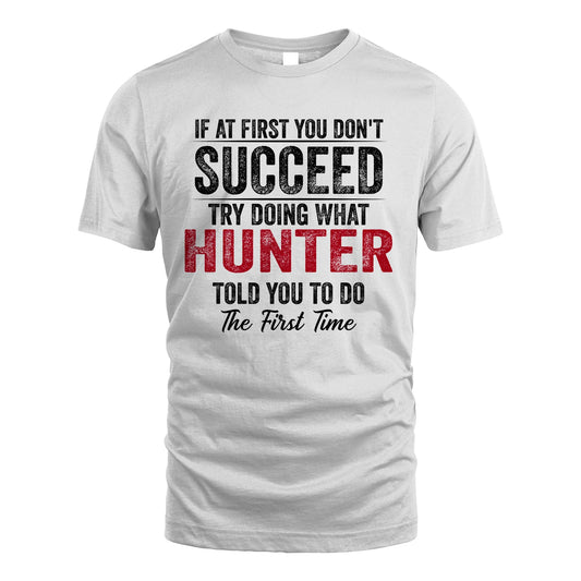 HUNTER 13K1-357 If At First You Don't Succeed...