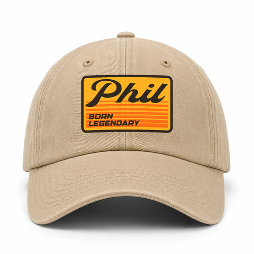 Born Legendary Vintage Washed Cap PHIL 13K1 C64PF