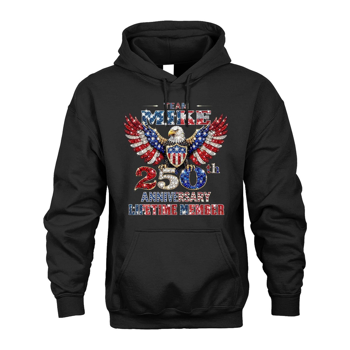 MIGUEL 13K1-523 Personalized "Team...Lifetime Member" America 250 Design
