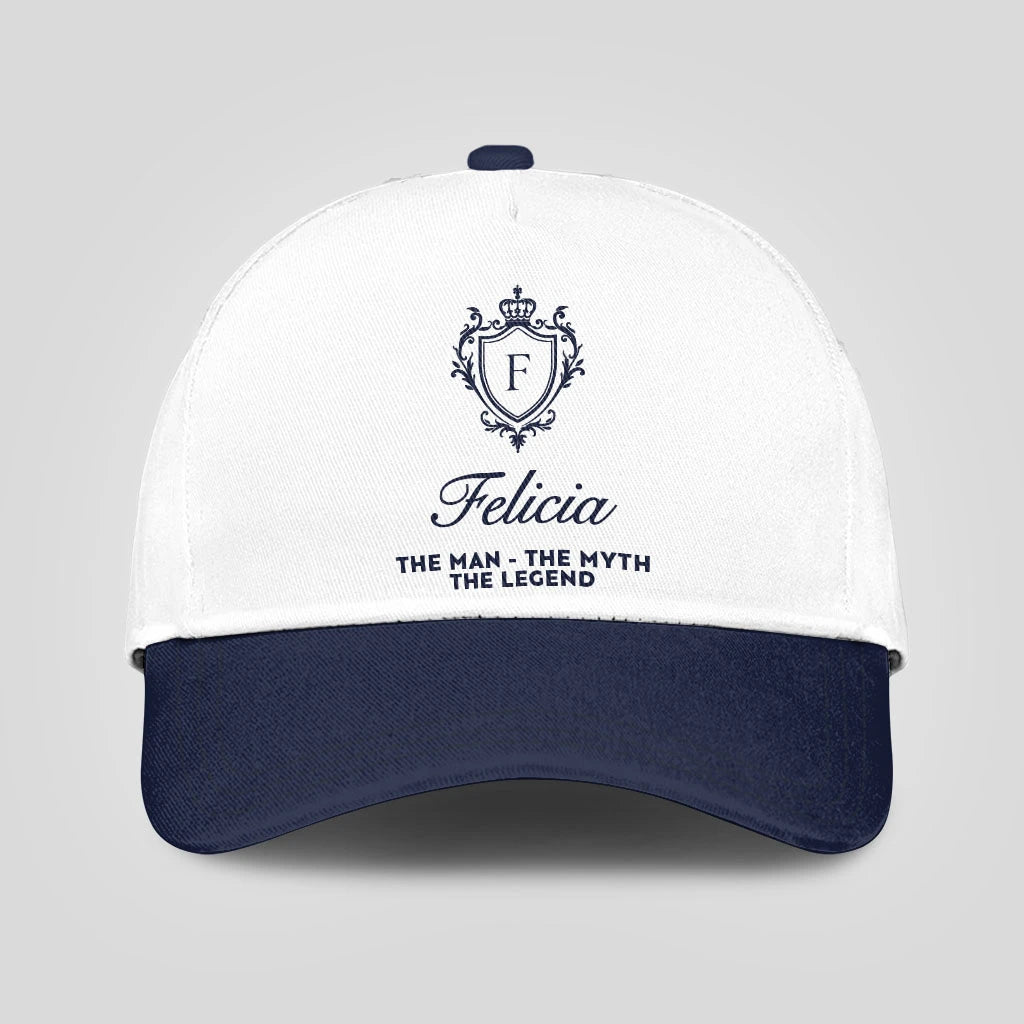 The Man The Myth The Legend Blue Cap FELICIA 13K3 C46PF