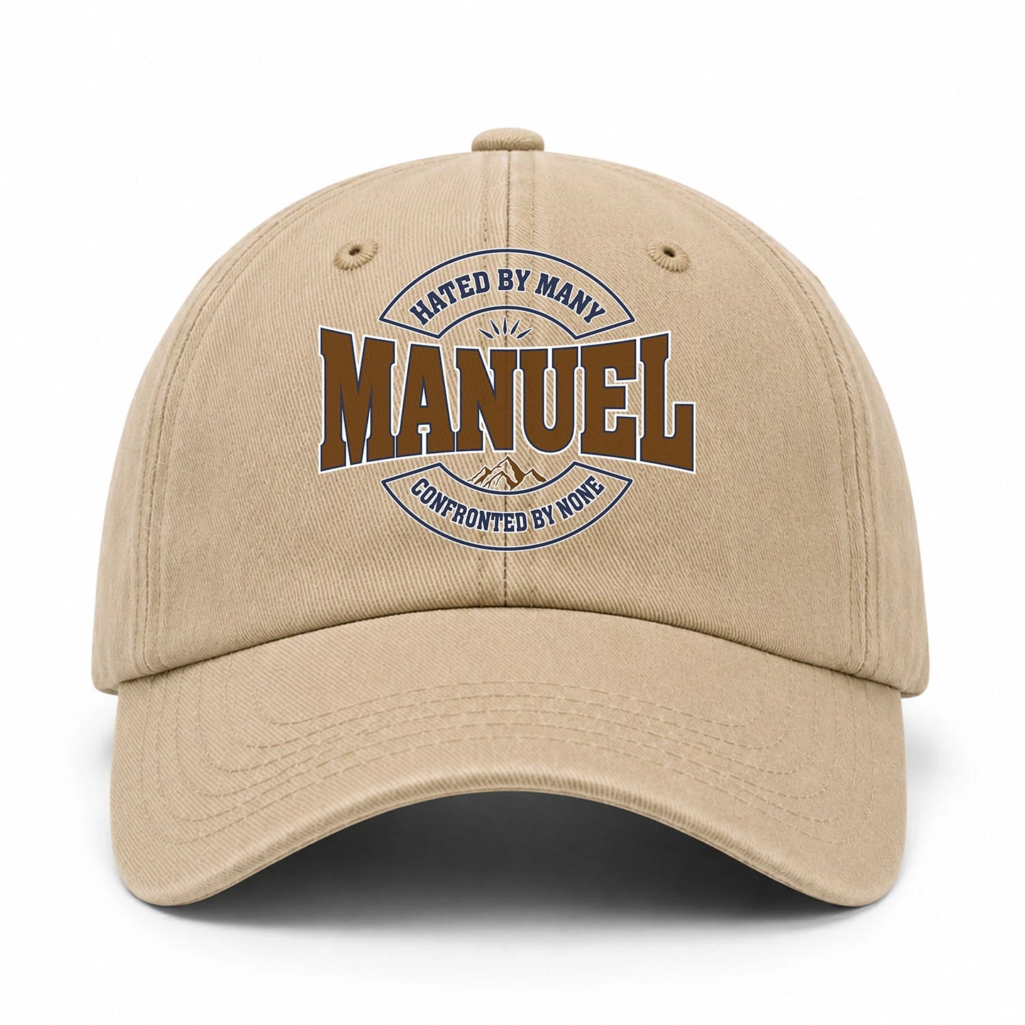 Hated By Many Confronted By None Washed Cap MANUEL 13K1 C36PF