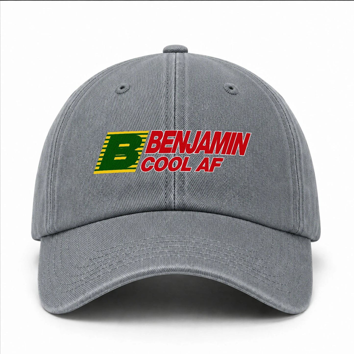 Your Name Cool Af Funny Washed Cap BENJAMIN 13K1 C85PF