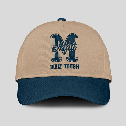 Built Tough Sage Green And Beige Baseball Cap MATT 13K1 C102PF