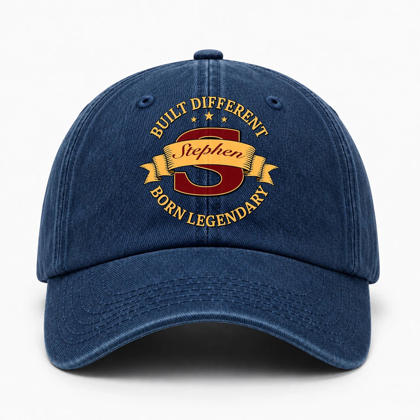 Built Different Born Legendary Royal Washed Cap STEPHEN 13K1 C71PF