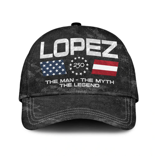 LOPEZ 13K1-C11PF America 250 The man - The Myth - The Legend