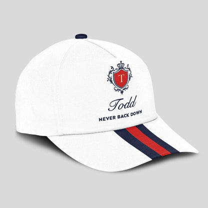Never Back Down Stripped Cap TODD 13K1 C86PF