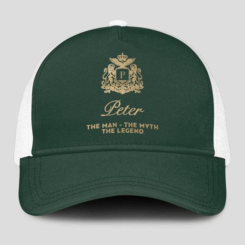 The Man The Myth The Legend Sage Green Mesh Cap PETER 13K1 C192PF