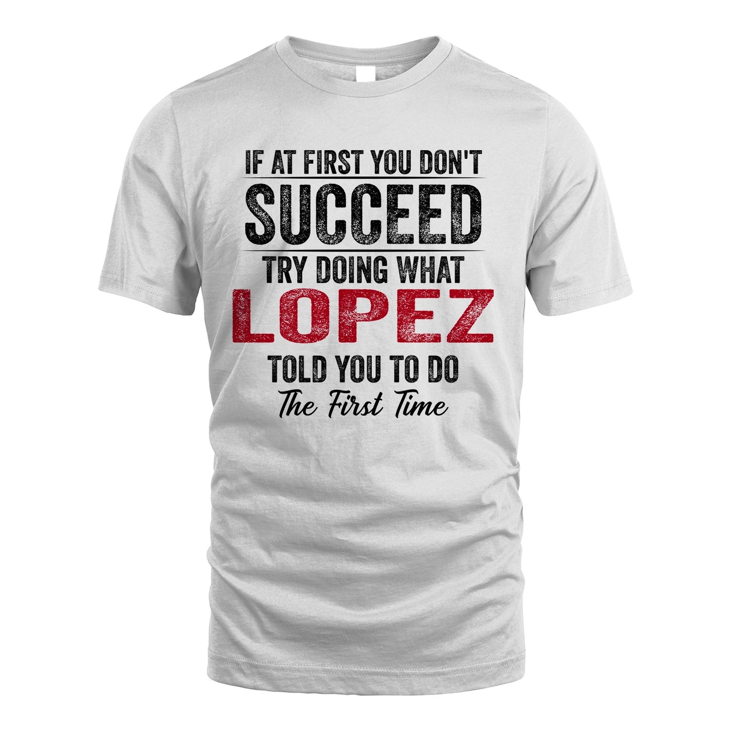 LOPEZ 13K1-357 If At First You Don't Succeed...