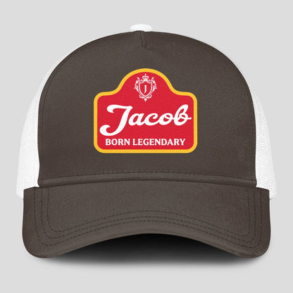 Born Legendary Charcoal Mesh Cap JACOB 13K1 C196PF