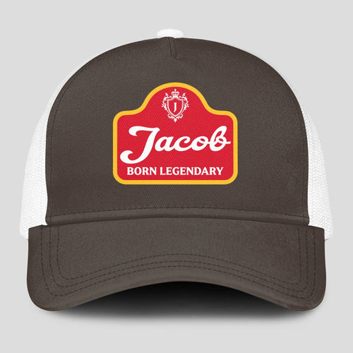 Born Legendary Charcoal Mesh Cap JACOB 13K1 C196PF