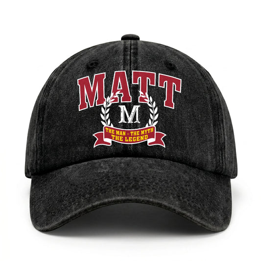The Man The Myth The Legend Royal Cap MATT 13K1 C32PF