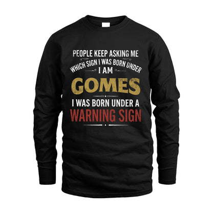 GOMES 13K1-562 People Keep Asking Me ...