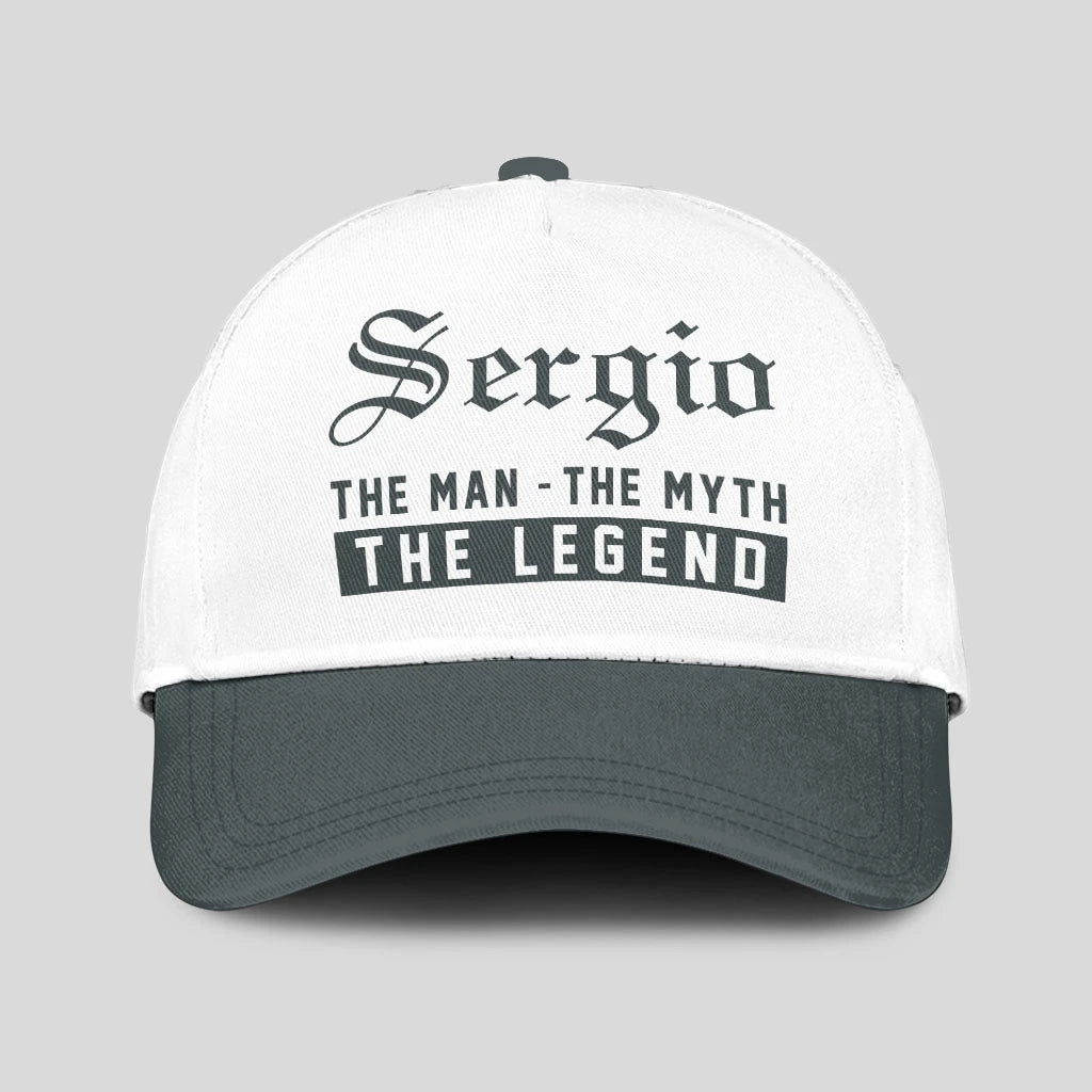 The Man The Myth The Legend Luxury Cap SERGIO 13K1 C39PF