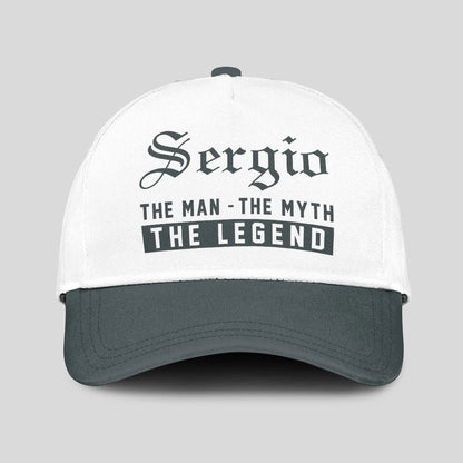 The Man The Myth The Legend Luxury Cap SERGIO 13K1 C39PF