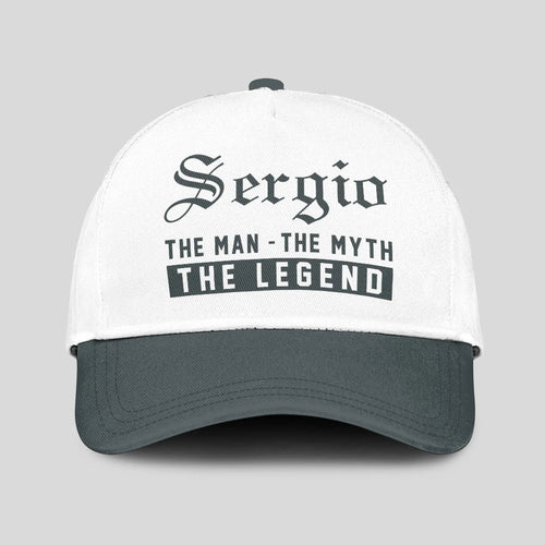 The Man The Myth The Legend Luxury Cap SERGIO 13K1 C39PF
