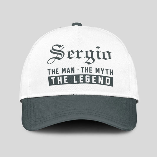 The Man The Myth The Legend Luxury Cap SERGIO 13K1 C39PF