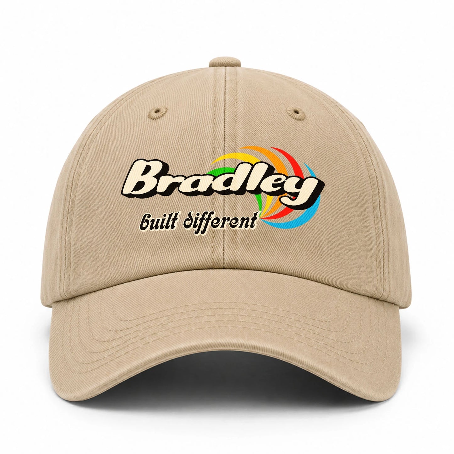Your Name Built Different Retro Washed Cap BRADLEY 13K1 C55PF