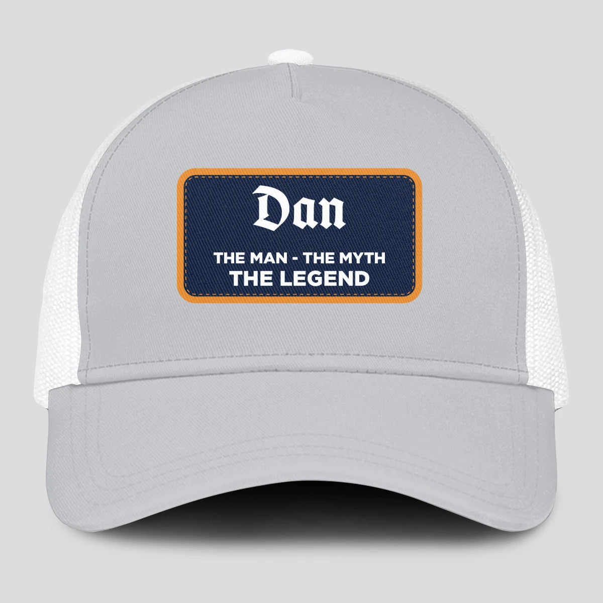 The Man The Myth The Legend Gray Mesh Cap DAN 13K1 C204PF