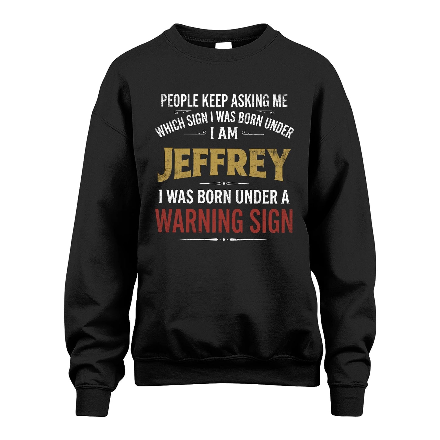 JEFFREY 13K1-562 People Keep Asking Me ...
