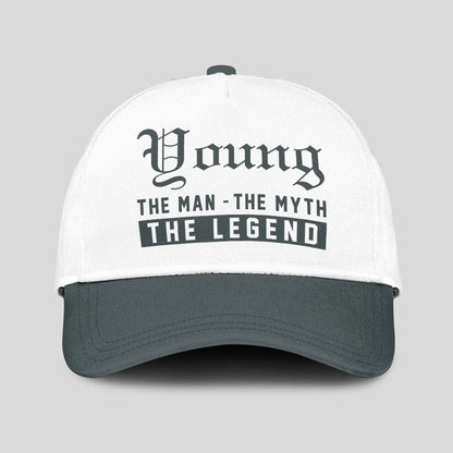 The Man The Myth The Legend Luxury Cap YOUNG 13K1 C39PF