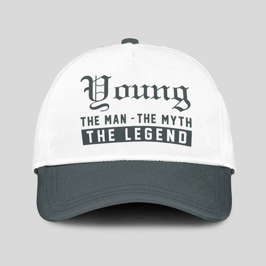 The Man The Myth The Legend Luxury Cap YOUNG 13K1 C39PF
