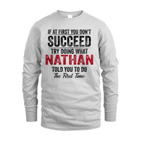 Men's Long Sleeved T-Shirt