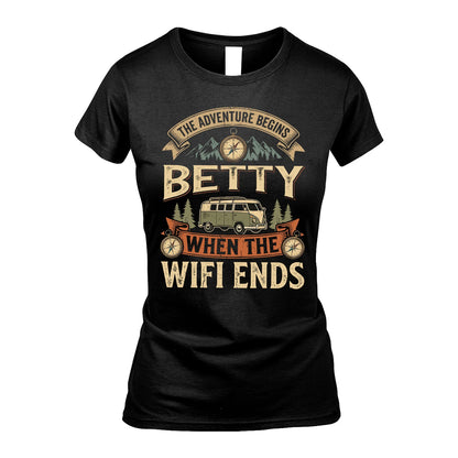 BETTY 13K1-547 The Adventure Begins Name When The Wifi Ends