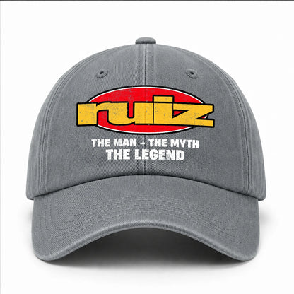 The Man The Myth The Legend Vintage Logo Washed Cap RUIZ 13K1 C162PF