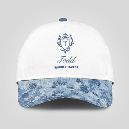 Trouble Maker Luxury Floral Cap TODD 13K1 C111PF