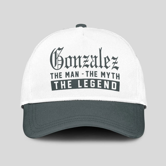 The Man The Myth The Legend Luxury Cap GONZALEZ 13K1 C39PF