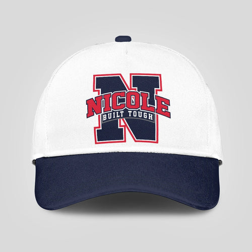 Built Tough Blue And White Baseball Cap NICOLE 13K1 C103PF
