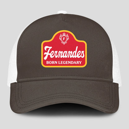 Born Legendary Charcoal Mesh Cap FERNANDES 13K1 C196PF