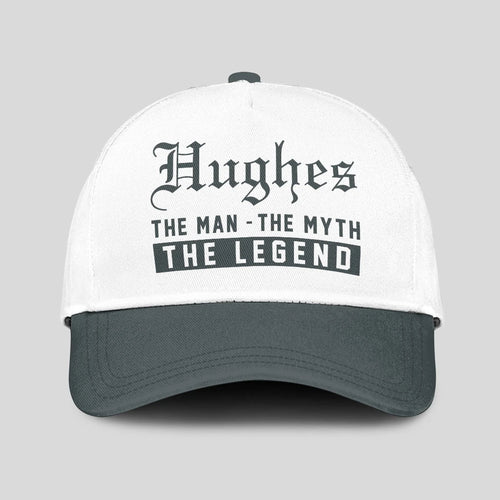 The Man The Myth The Legend Luxury Cap HUGHES 13K1 C39PF