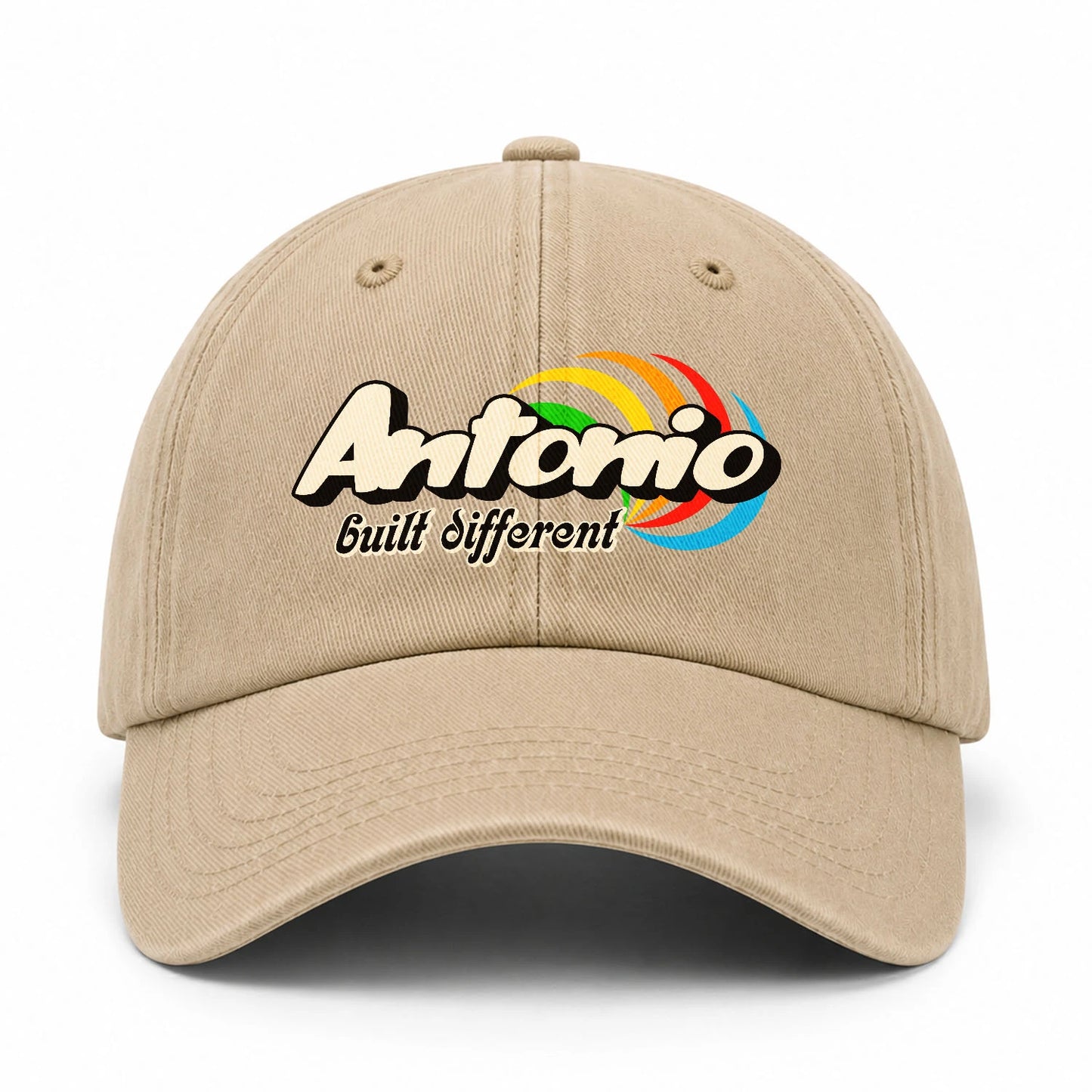 Your Name Built Different Retro Washed Cap ANTONIO 13K1 C55PF