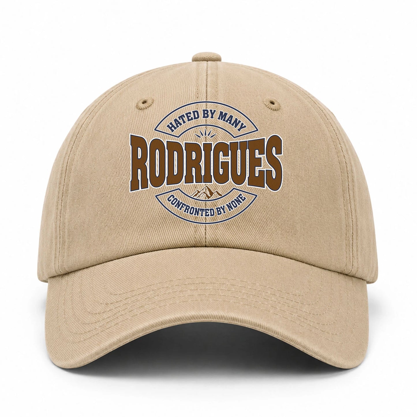 Hated By Many Confronted By None Washed Cap RODRIGUES 13K1 C36PF