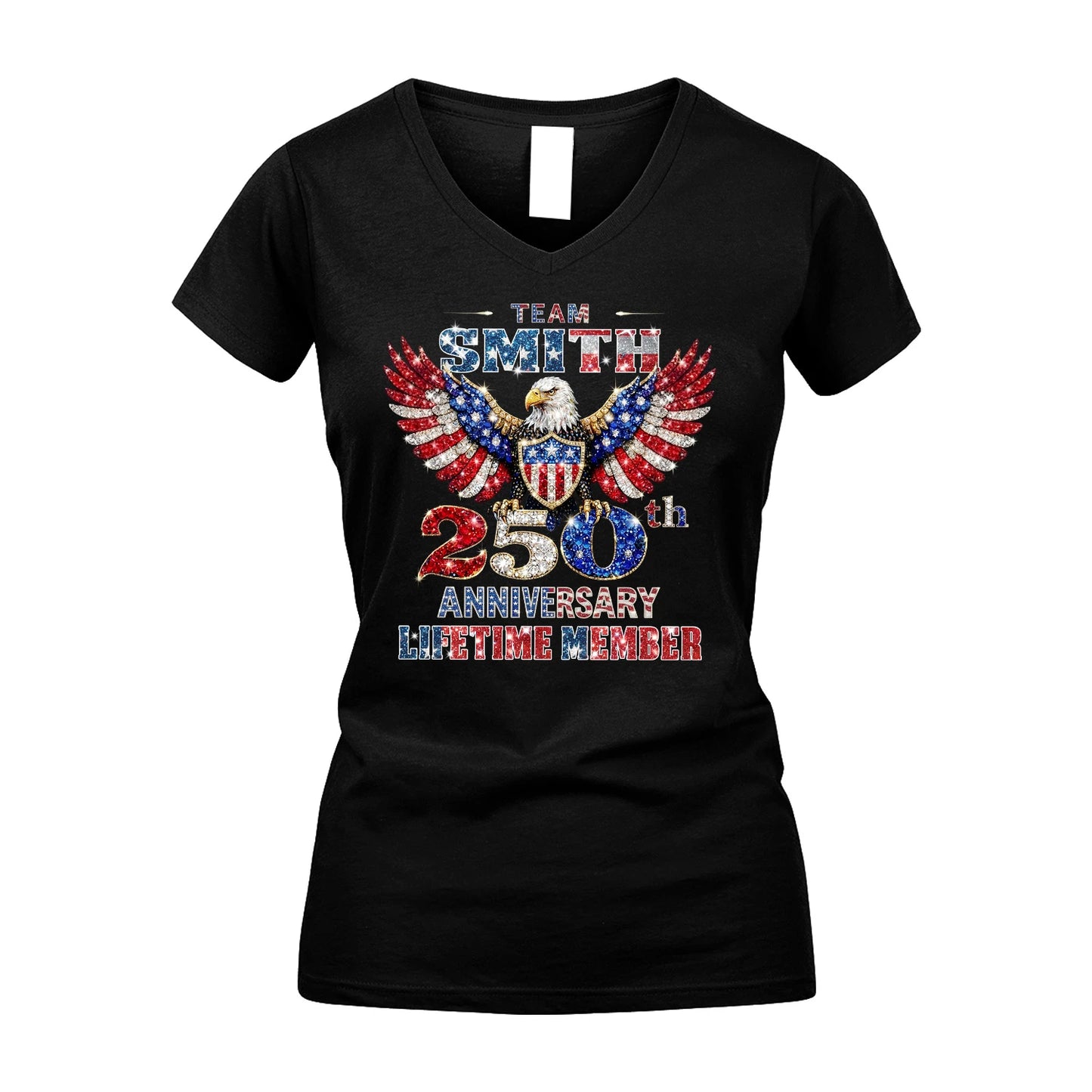SKY 13K1-523 Personalized "Team...Lifetime Member" America 250 Design