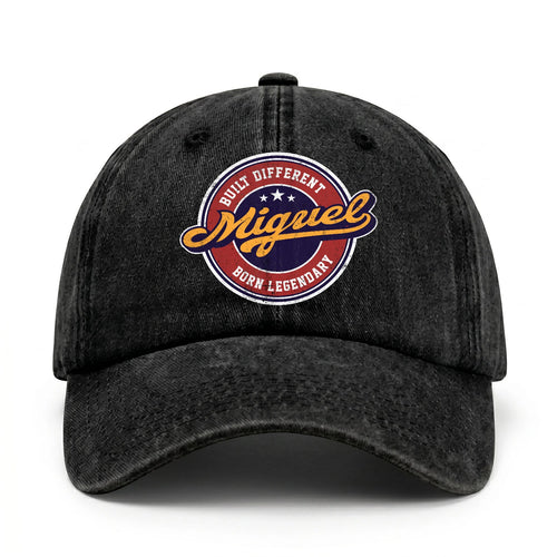 Built Different Born Legendary Logo Washed Cap MIGUEL 13K1 C65PF