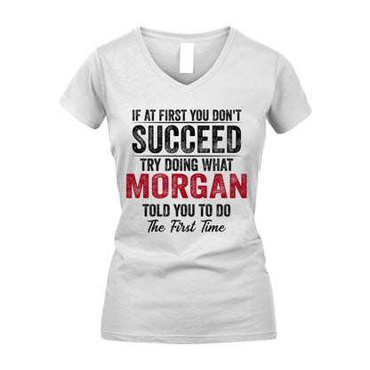 MORGAN 13K1-357 If At First You Don't Succeed...