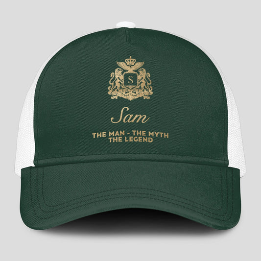 The Man The Myth The Legend Sage Green Mesh Cap SAM 13K1 C192PF