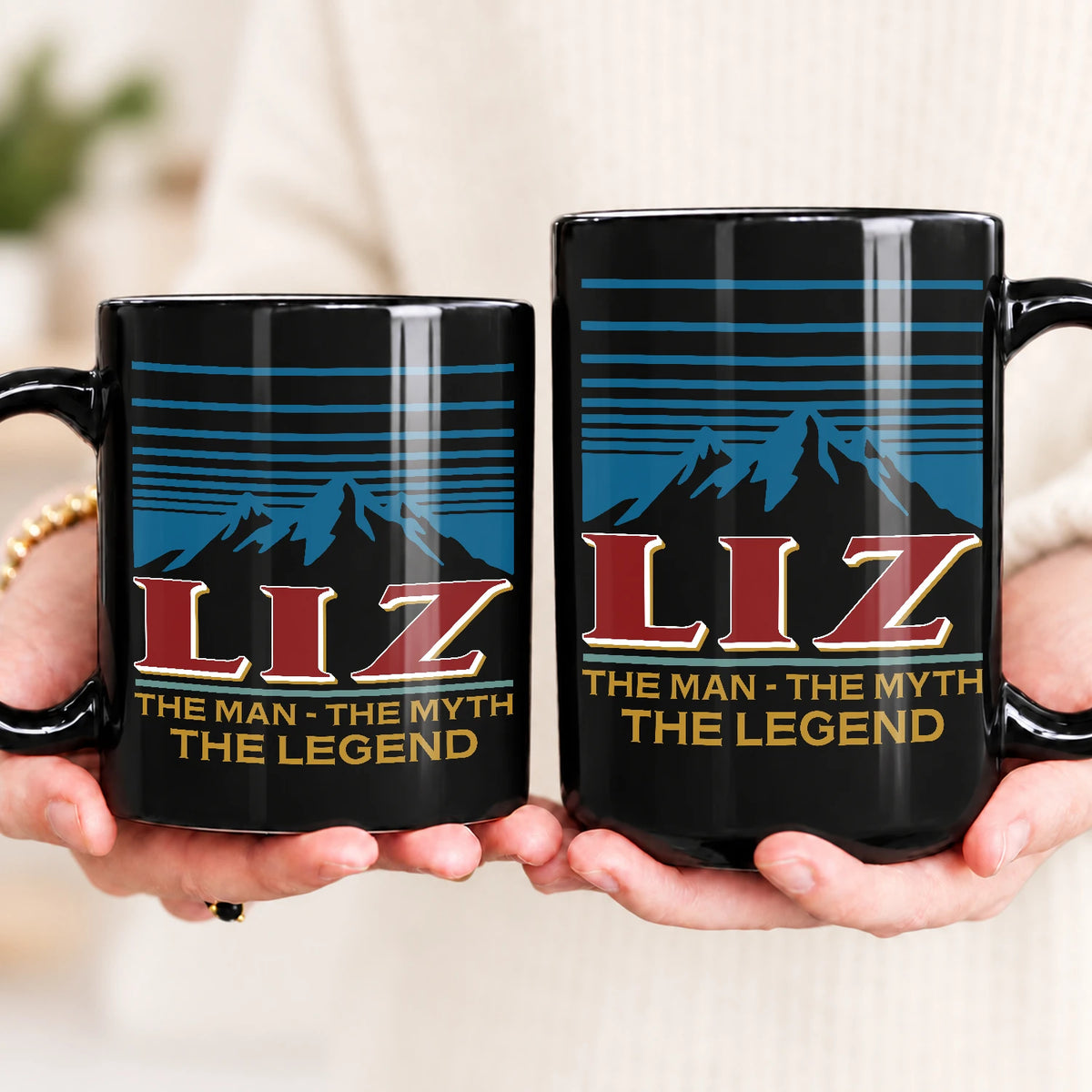 The Man The Myth The Legend Mountain Mug LIZ 13K1 MG04