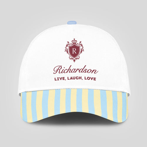 Live Laugh Love Blue And Yellow Luxury Cap RICHARDSON 13K1 C121PF