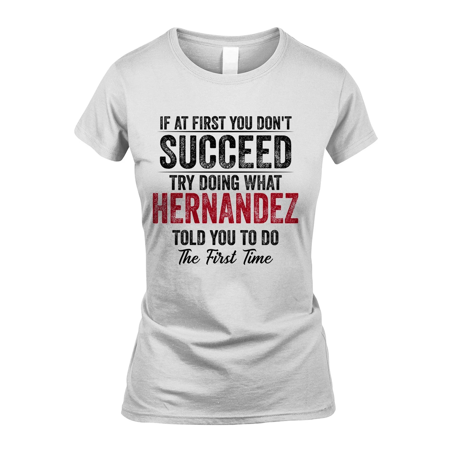 HERNANDEZ 13K1-357 If At First You Don't Succeed...